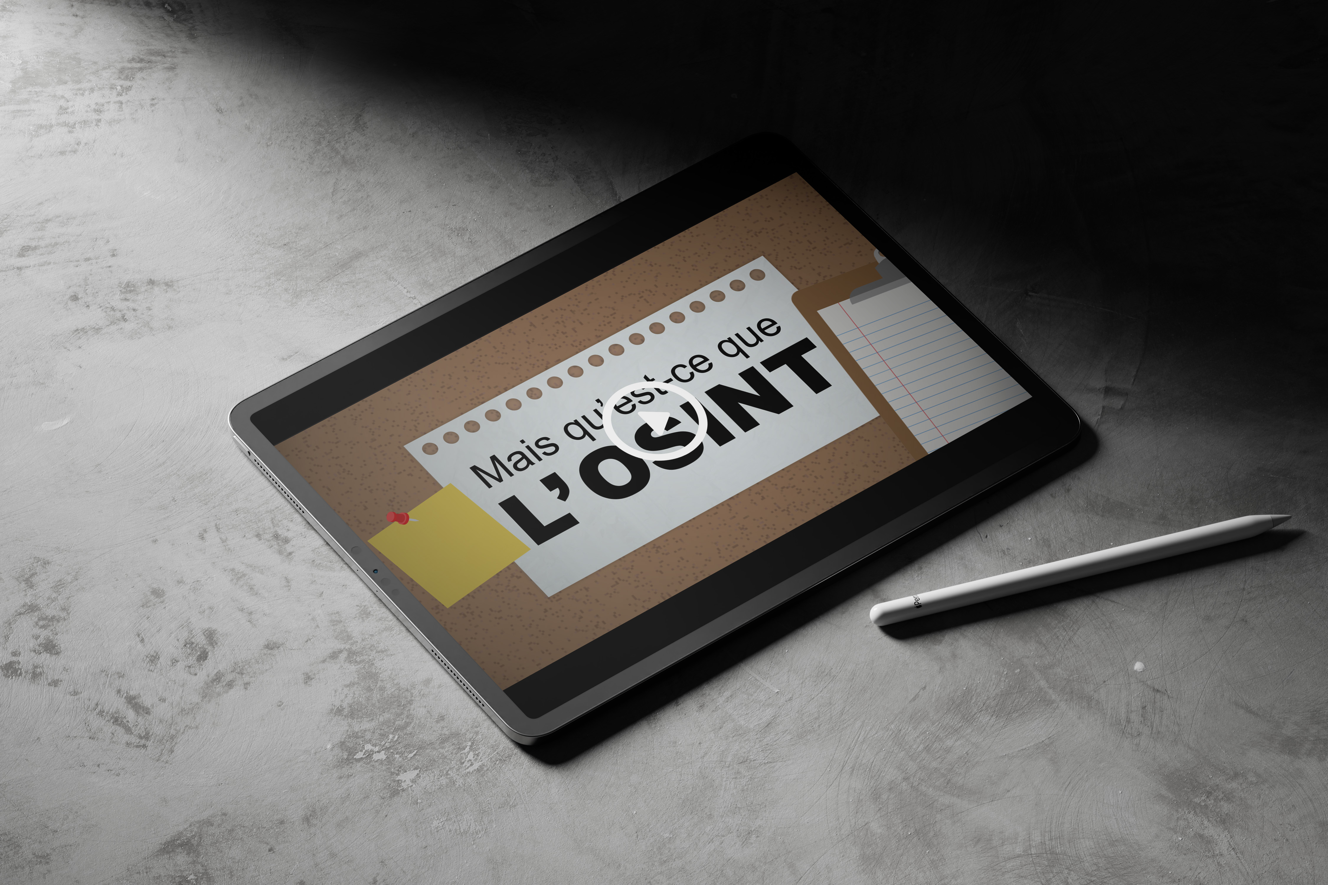 OSINT Web documentary motion design thumbnail