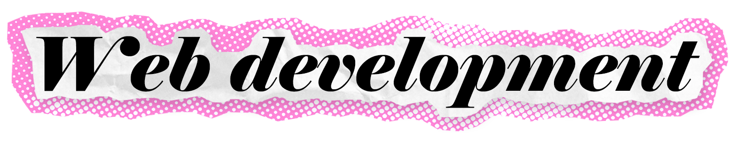 Web Development Project Sticker